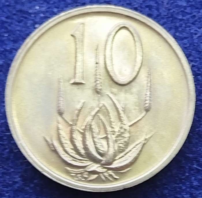 1974  10c  RSA                      SUN15346~