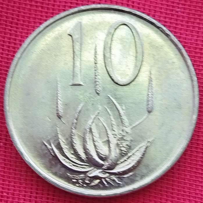 1975   10c   COIN  RSA                    SUN15415~
