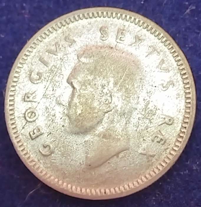 1952  Threepence Coin   SILVER   0.500             SUN15815