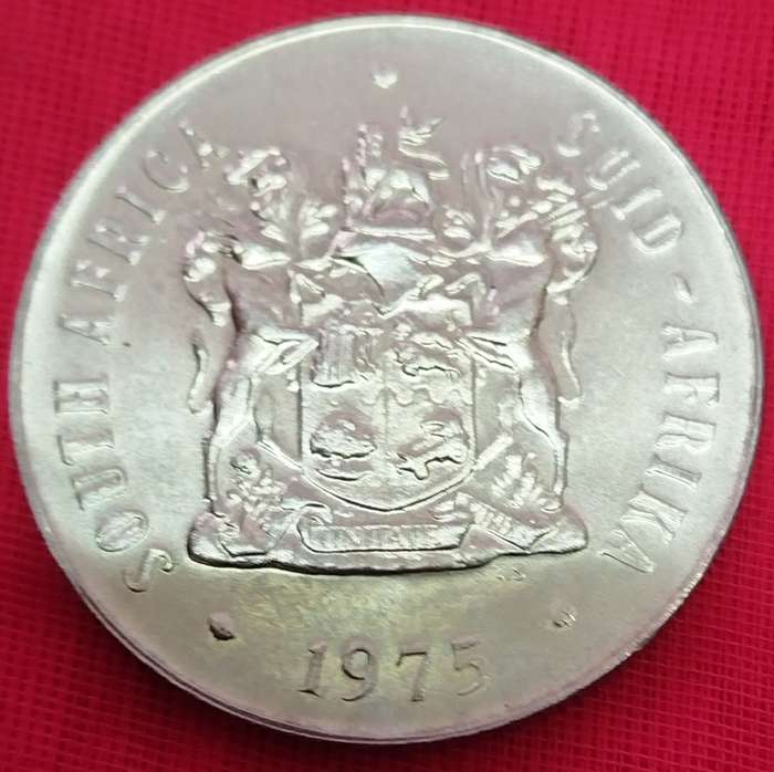 1975   50c   COIN  RSA                    SUN15870~