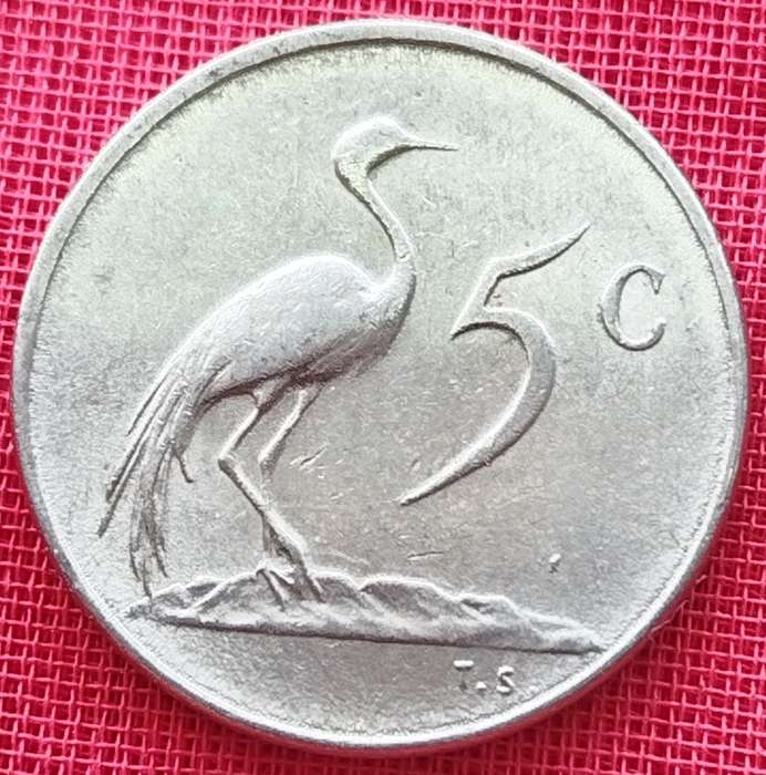 1977   5c  RSA                      SUN16035~