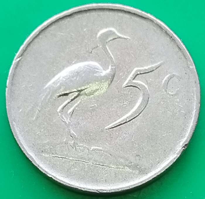 1976   5c   COIN  RSA                    SUN16041~