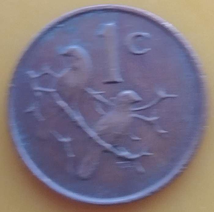 1966   1c   COIN   (Afrikaans)       SUN16103