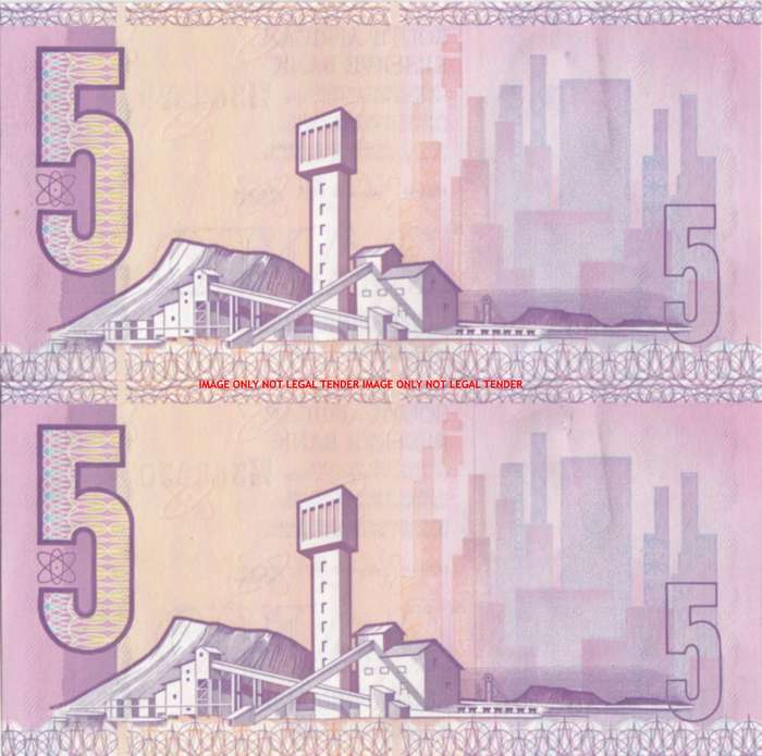 GPC DE KOCK  R5 BANKNOTES IN SEQUENCE                  SET024B
