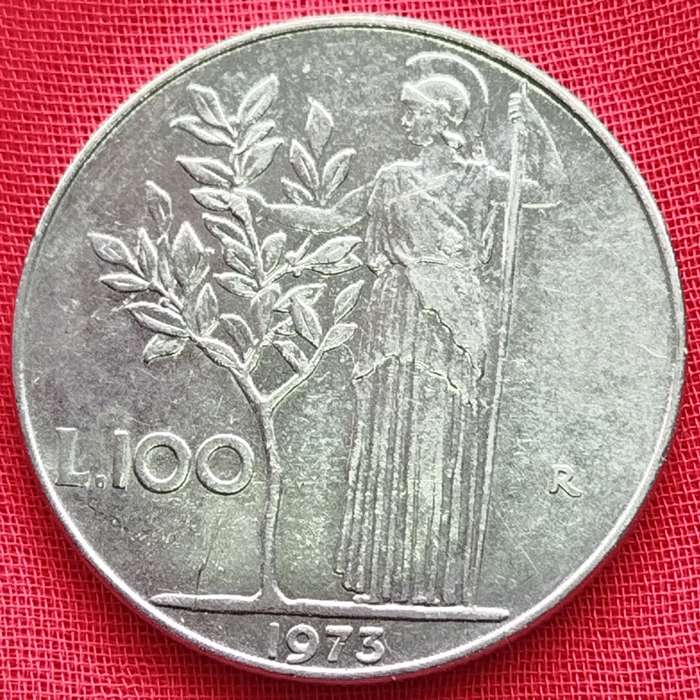 1973     100 Lire     Italy         SUN16169