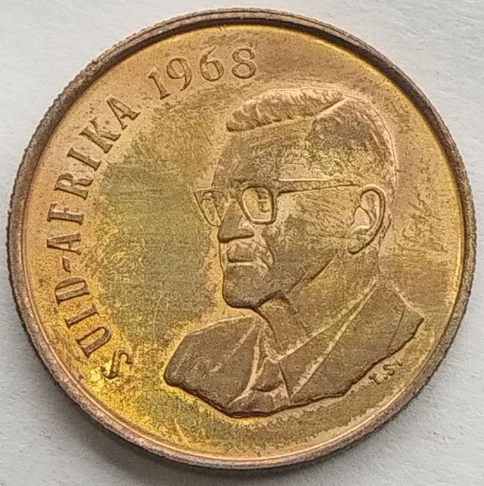 1968   2c   COIN   (Afrikaans)       SUN16214~