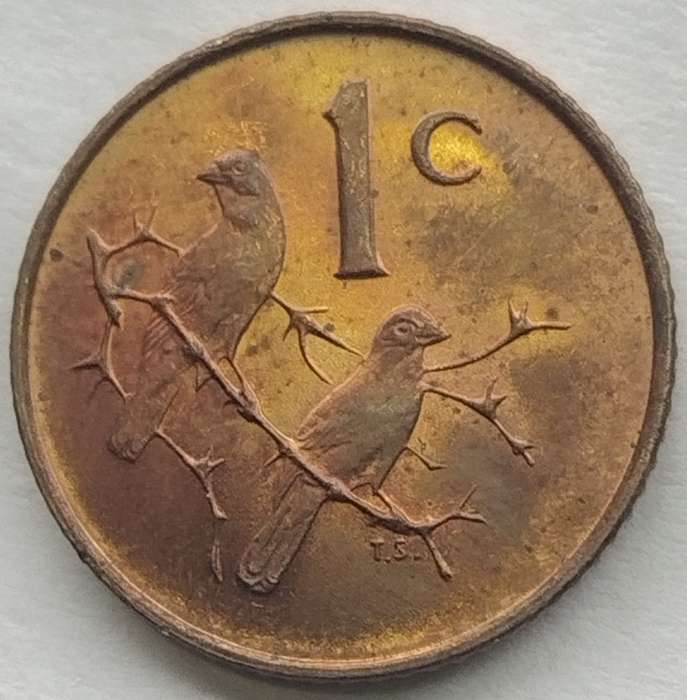1967   1c   COIN   (Afrikaans)       SUN16216~