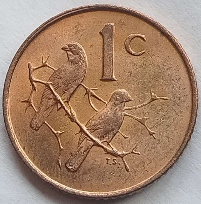 1967   1c   COIN   (Afrikaans)       SUN16225~