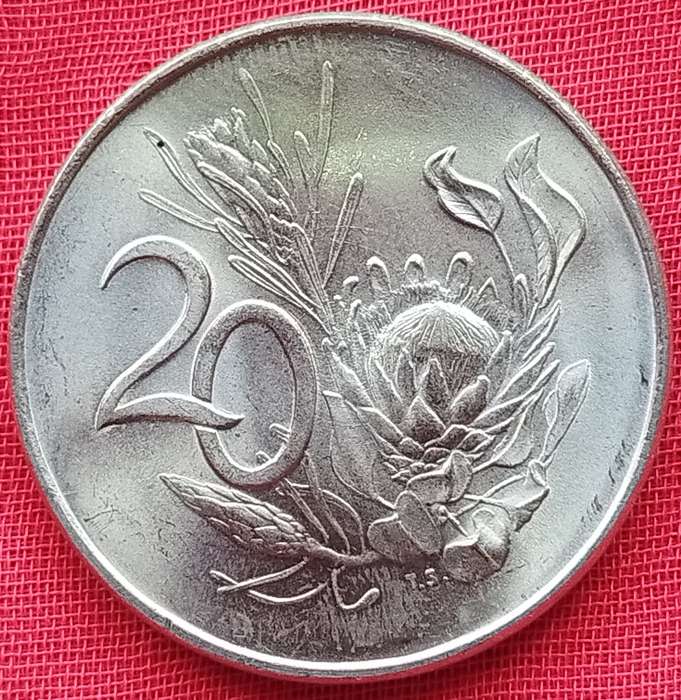 1965   20c   COIN   (Afrikaans)       SUN16406~