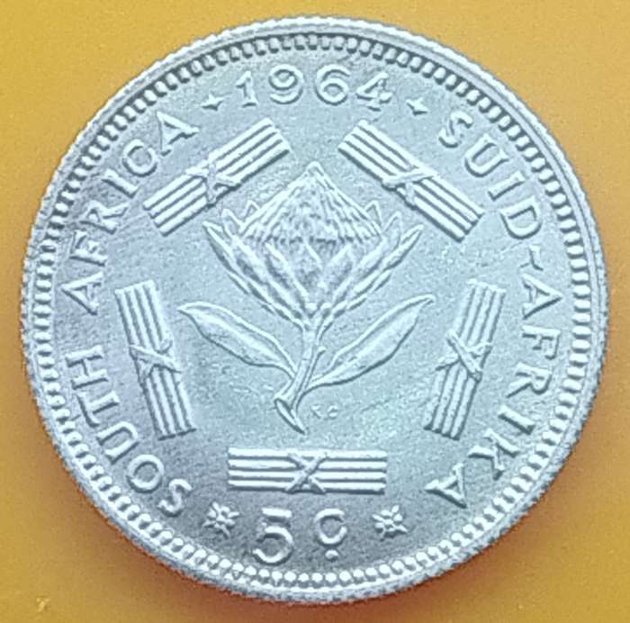 1964   5c   Coin        Silver (.500)        SUN16487