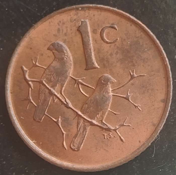 1966   1c   COIN   (Afrikaans)       SUN16497