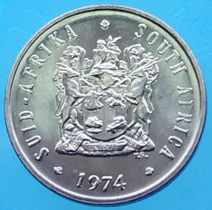 1974  5c  RSA                      SUN16542~