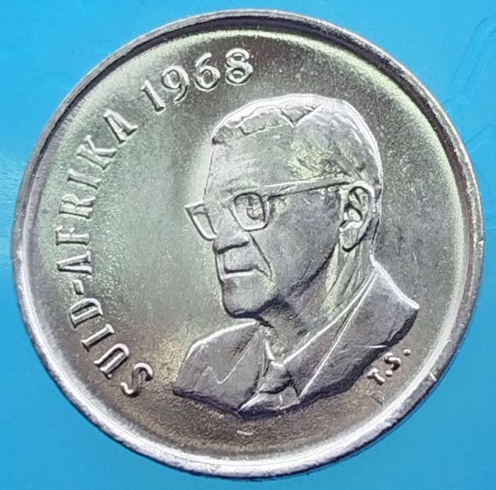 1968   5c   COIN   (Afrikaans)       SUN16544~