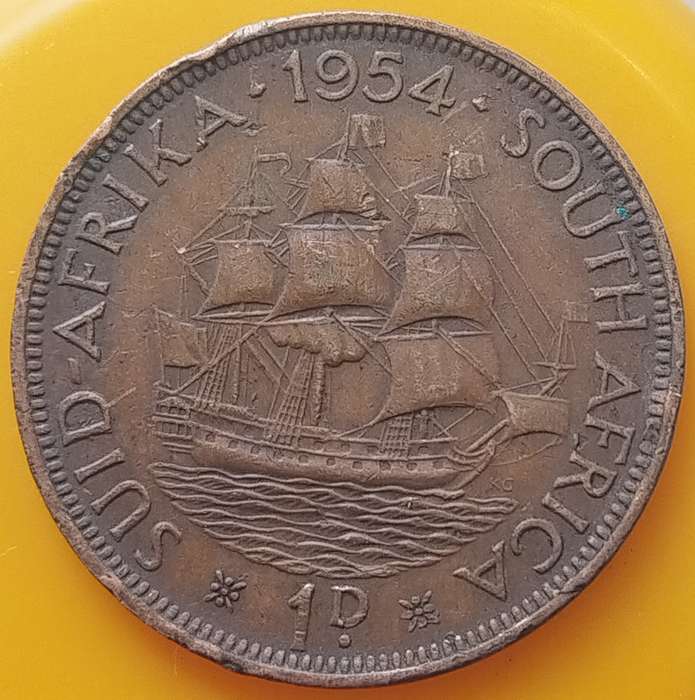 1954     PENNY  COIN        SA                       SUN16642~
