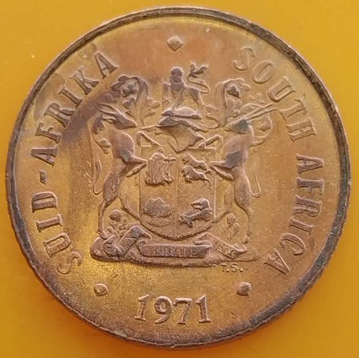 1971   1c   Coin                SUN16676~