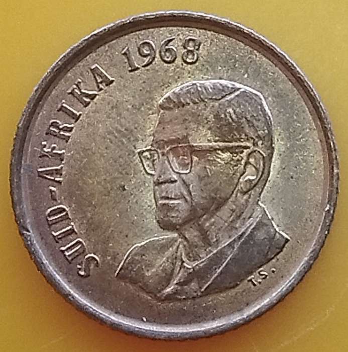 1968   1c   COIN   (Afrikaans)       SUN16790~