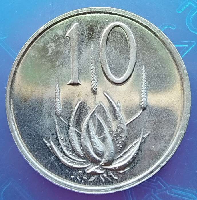1980   10c   COIN  RSA                    SUN16896~