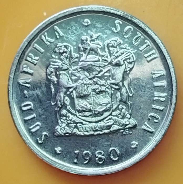 1980   5c   COIN  RSA                    SUN16962~