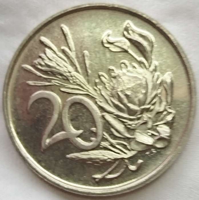 1989   20c   COIN  RSA                    SUN17113