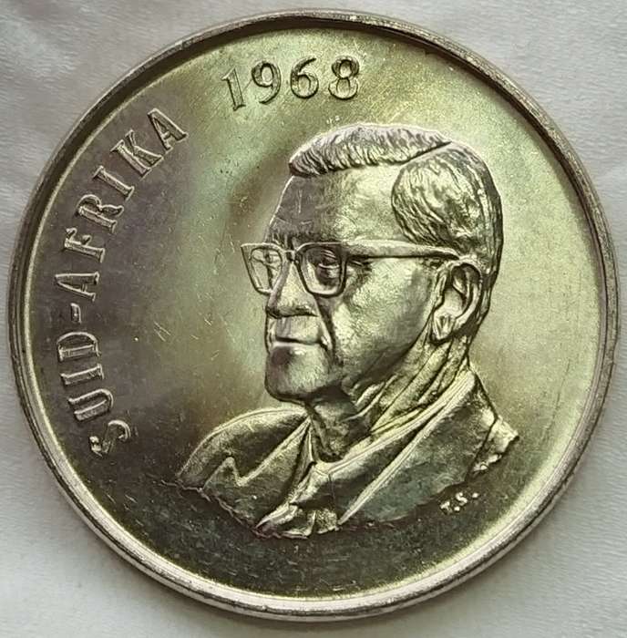 1968   50c   COIN   (Afrikaans)       SUN17114~