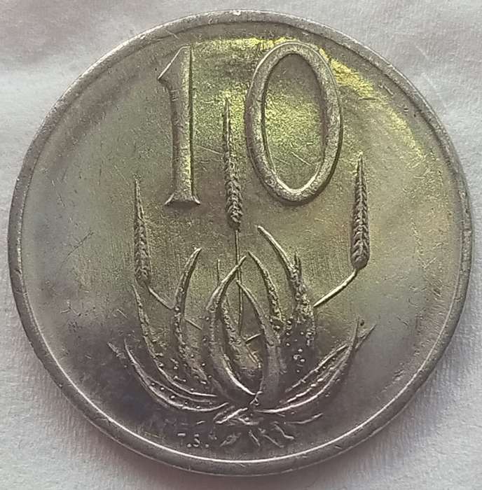 1989    10c    COIN         RSA         17158~