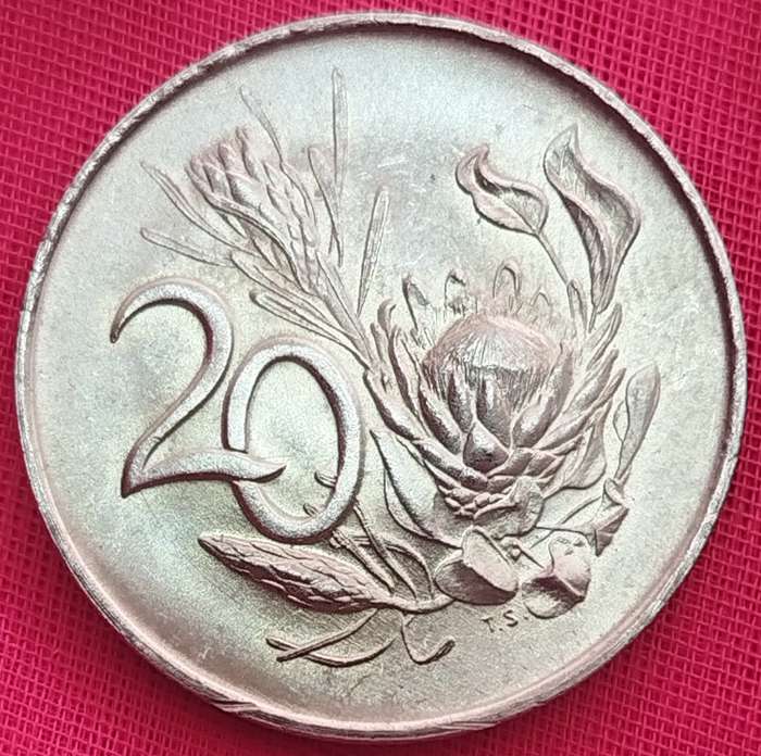 1968   20c   COIN   (Afrikaans)       SUN17180