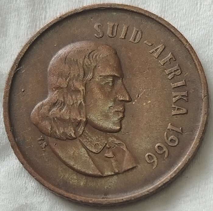 1966   1c   COIN   (Afrikaans)       SUN17199