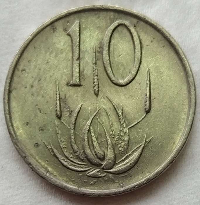 1988   10c   COIN  RSA                    SUN17411~