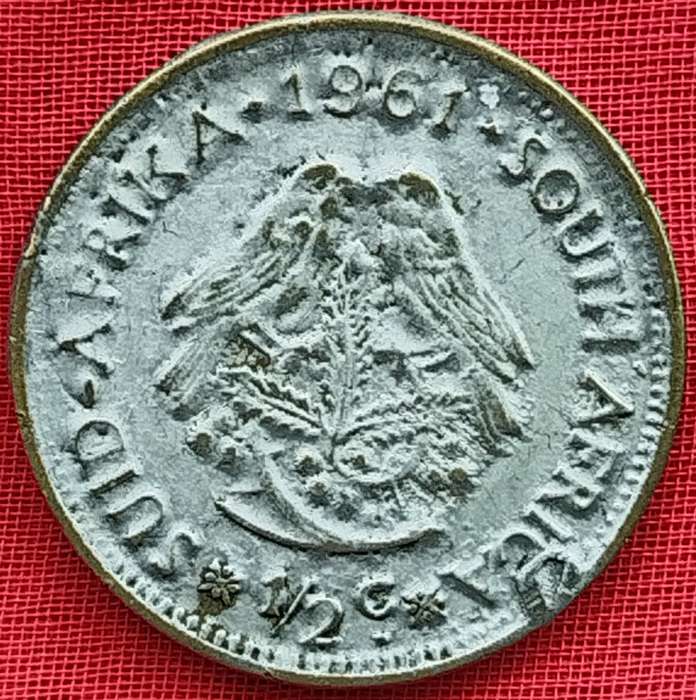 1961  1/2 CENT      RSA       SUN17493~