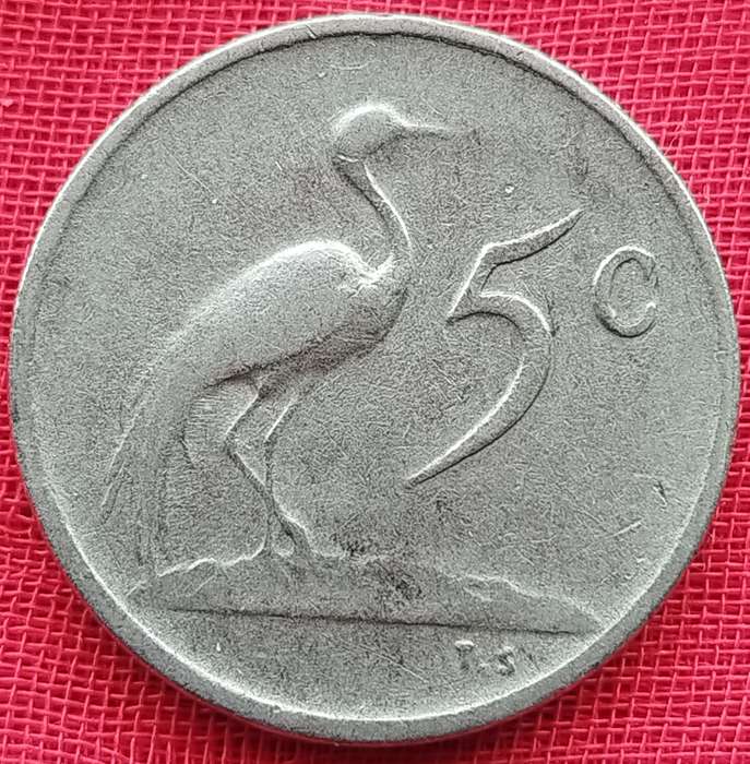 1969  5c   COIN   (English)       SUN17519