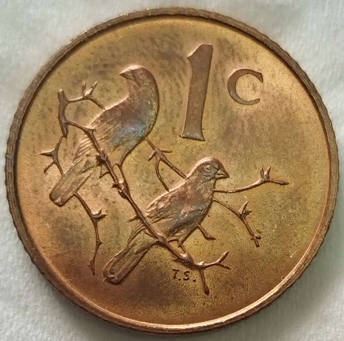 1968   1c   COIN   (Afrikaans)       SUN17833~