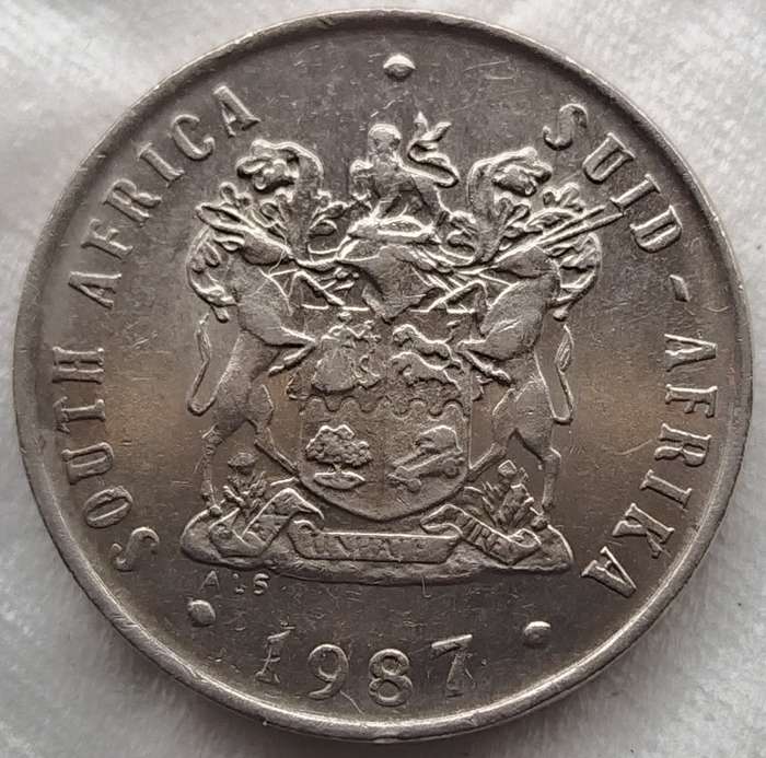 1987   10c   Coin   RSA             SUN17847~