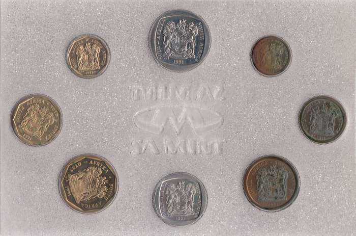 1991    SA Uncirculated Mint Pack -   SEALED     1991-058