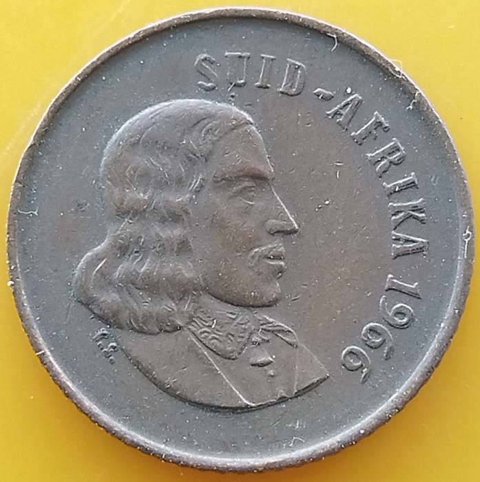 1966   1c   COIN   (Afrikaans)       SUN17931~