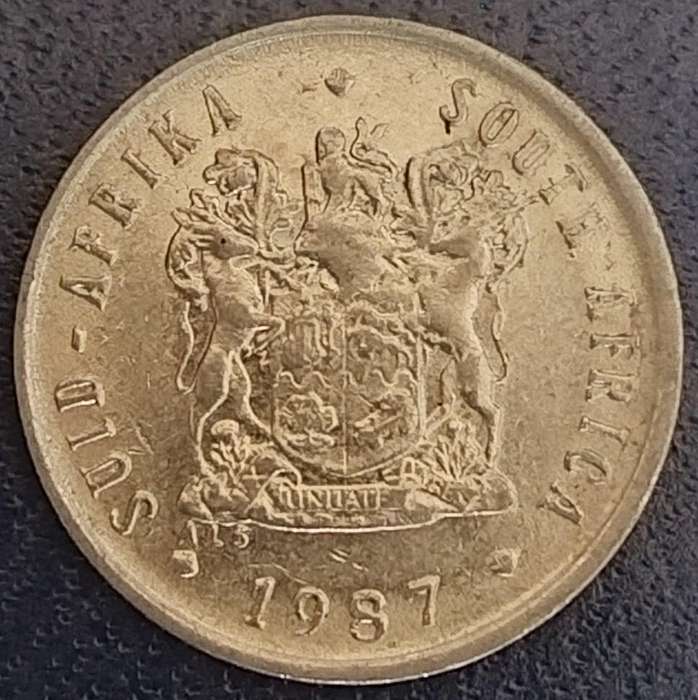 1987  5c   Coin     RSA           SUN17962~