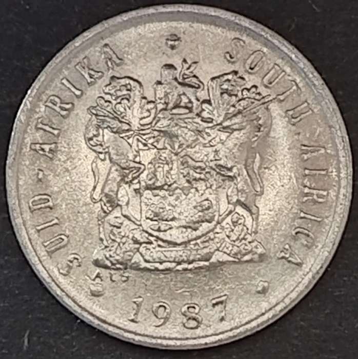 1987  5c   Coin     RSA           SUN17974~