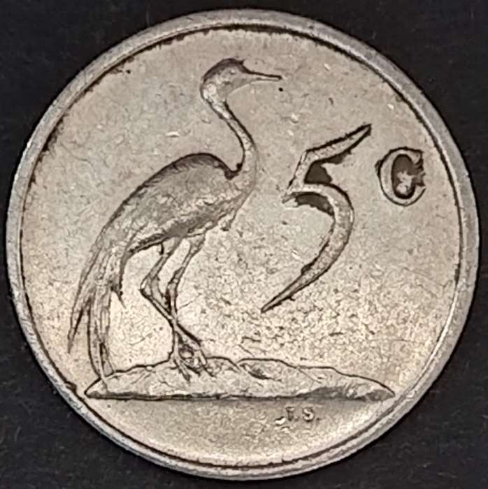 1985   5c   Coin                SUN17975