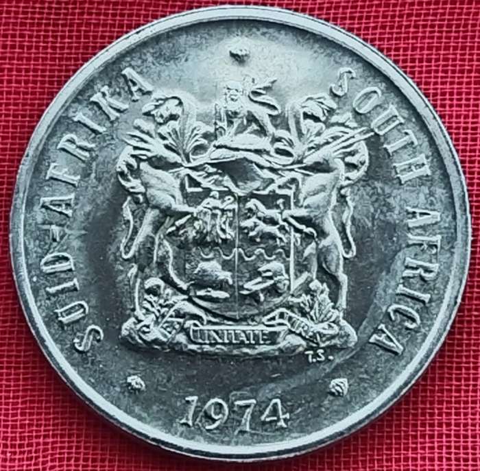 1974  20c  RSA                      SUN17981