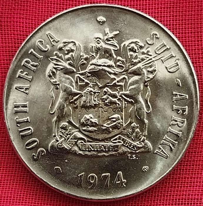 1974   50c  RSA                      SUN17985~