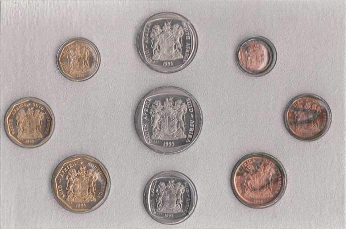 1995 MINT PACK UNC With R5 Coin  Sealed    1995-112~