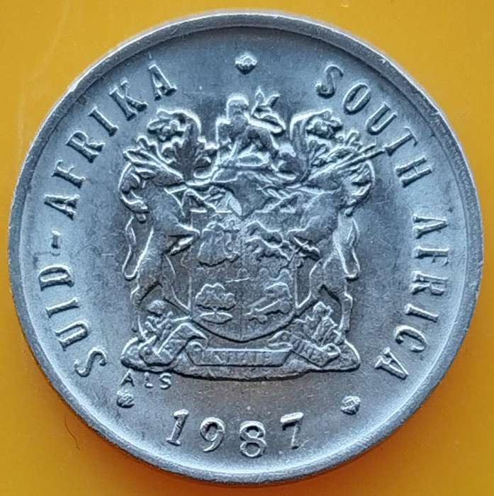 1987  5c   Coin     RSA           SUN18036~