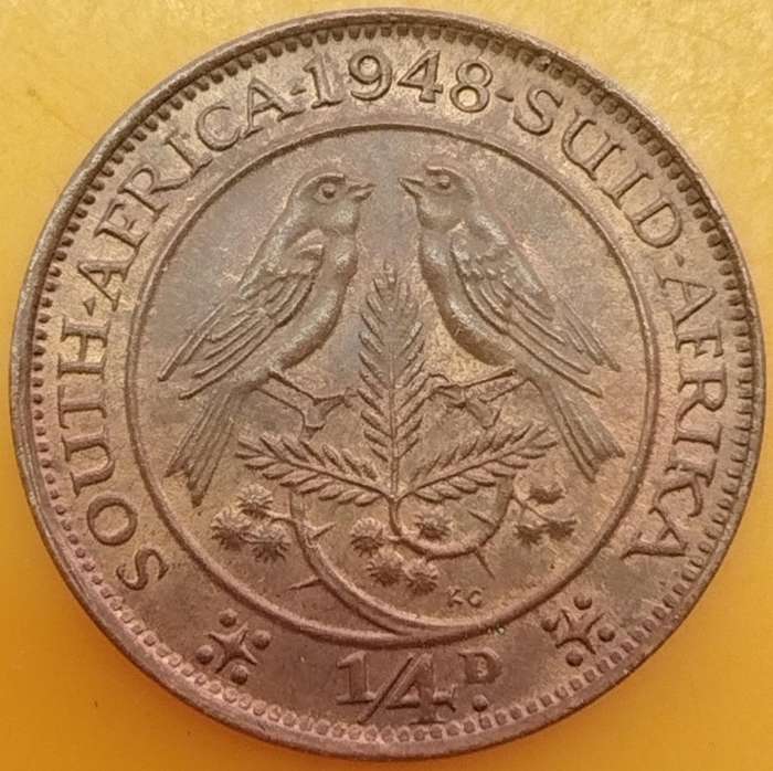 1948      QUARTER  PENNY  COIN        SA                       SUN18052