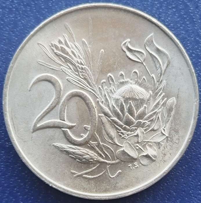 1966  20c   COIN   (Afrikaans)       SUN18104~