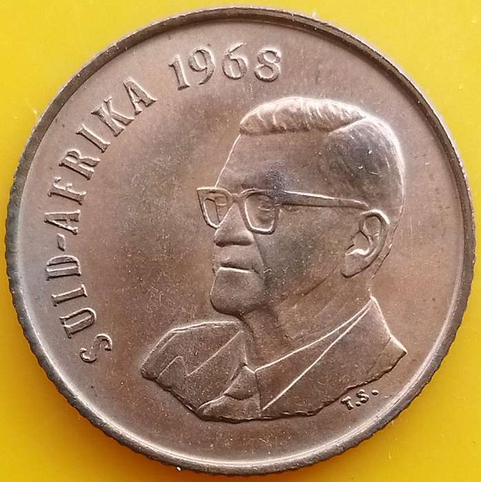 1968   2c   COIN   (Afrikaans)       SUN18152~