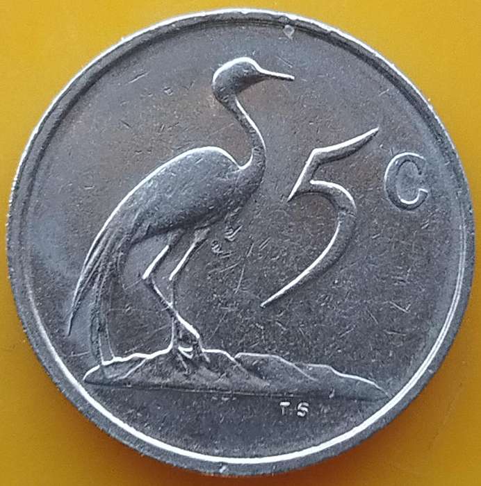 1987  5c   Coin     RSA           SUN18164~