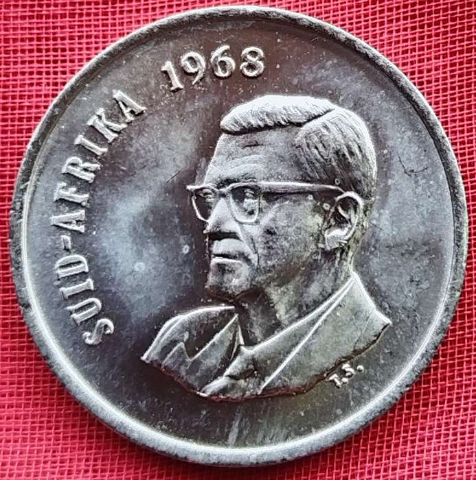 1968   20c   COIN   (Afrikaans)       SUN12479~