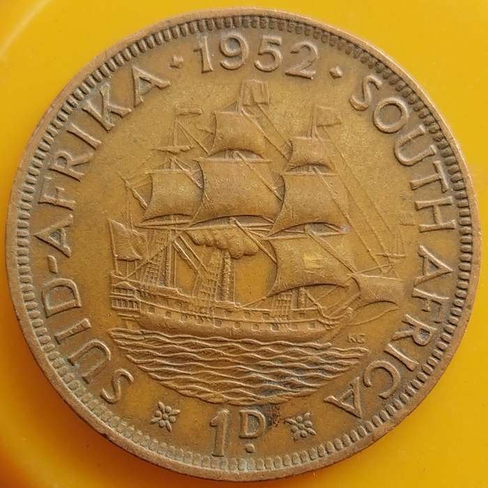 1952     PENNY  COIN        SA                       SUN14868~