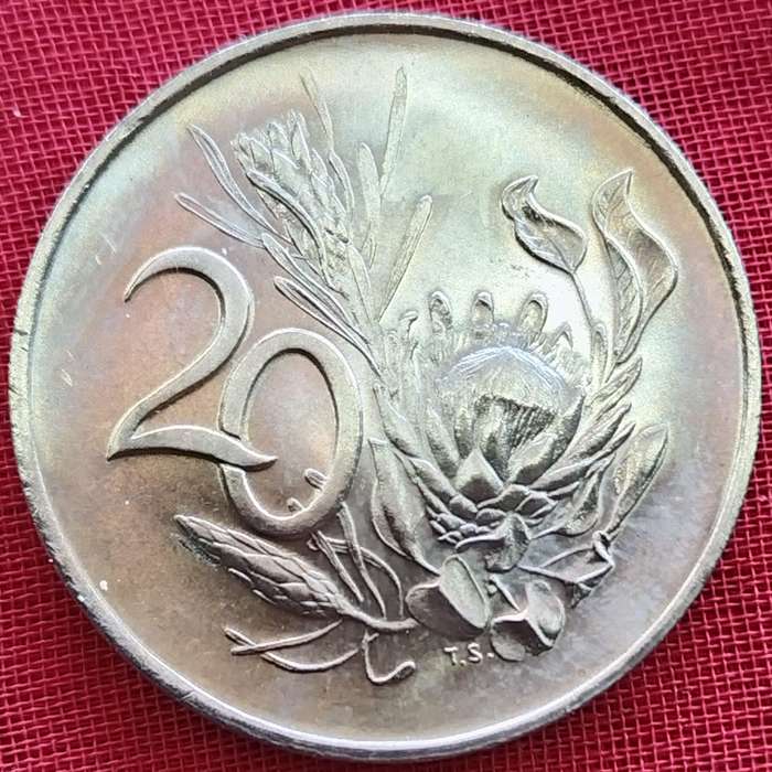 1969   20c   COIN   (Afrikaans)       SUN16508~