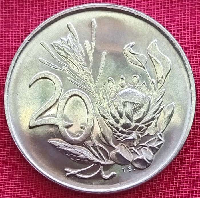 1972   20c   COIN  RSA                    SUN17984~