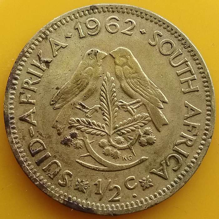 1962  1/2 CENT      RSA       SUN17196~